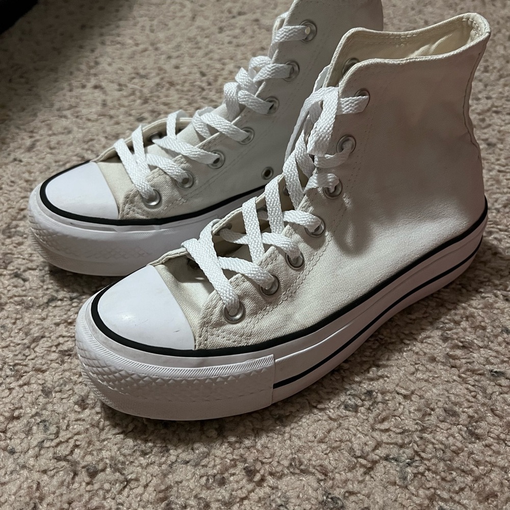 Converse Women's White High-Top Sneakers
